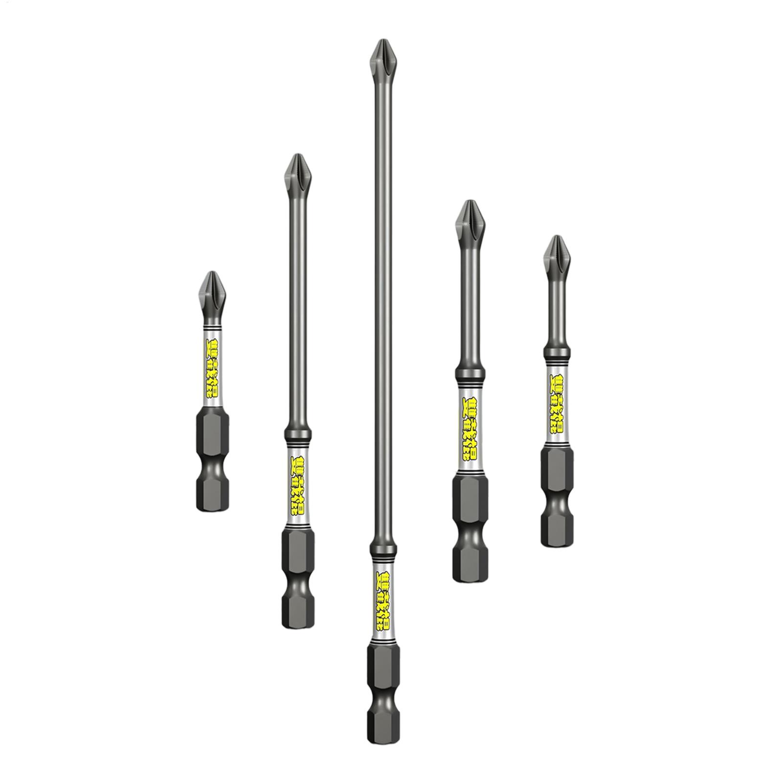 Tool Workshop - Drill Screwdriver Bit Set 5-Piece Heavy