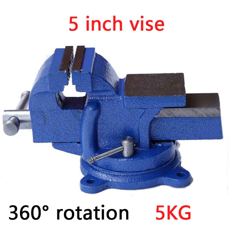 Bench Vise Swivel - 1pc Heavy Duty Bench Vise Household