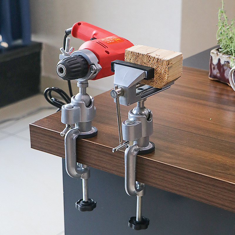 Bench Vise Swivel - 360 Degree Universal Aluminum Alloy Table