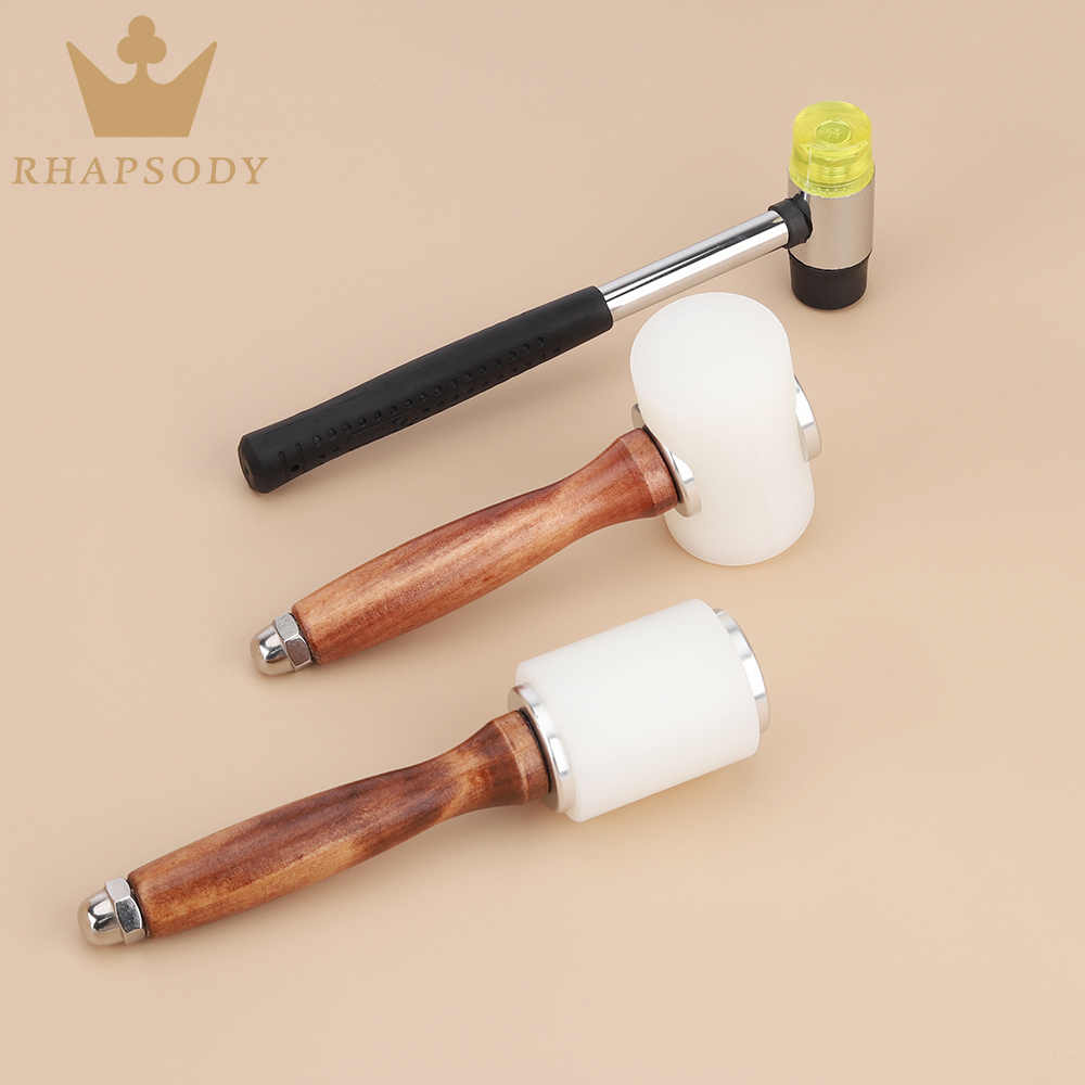 Workshop Tools For Carpentry - Leather Craft Carving Hammer Cowhide Punch