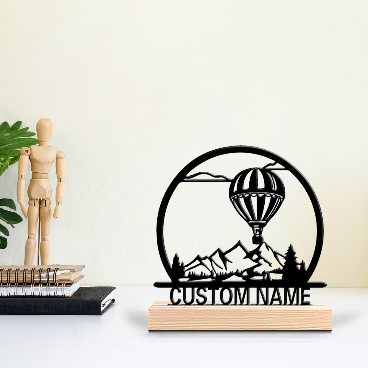 Workshop Tools Diy - 1pc Hot air balloon Customized Name