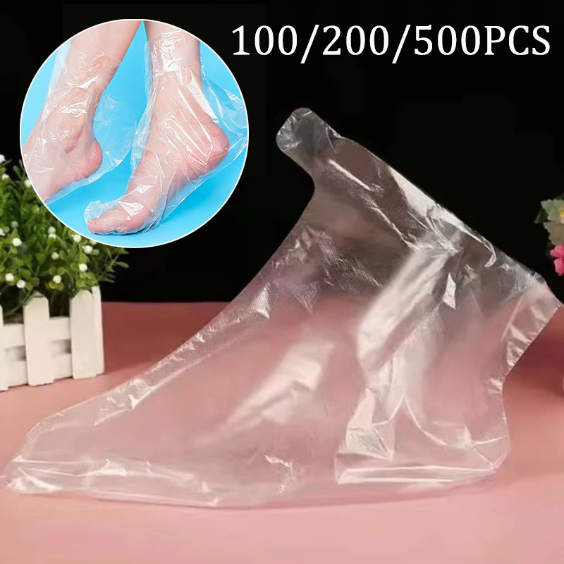 Tools Youtube - 100-500pcs Disposable Foot Moisturizing Socks Transprent