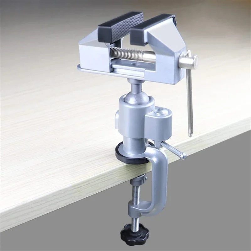 Bench Vise Swivel - 360° Swivel Bench Vise Aluminum Alloy