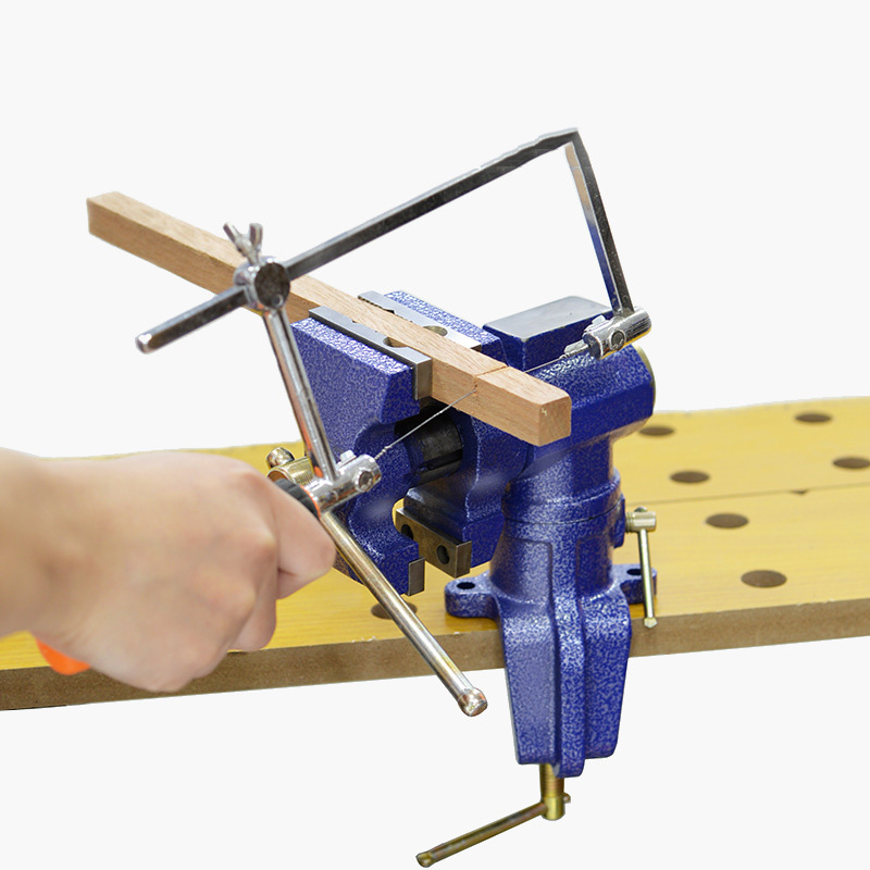 Bench Vise Swivel - Double Jaw Table Vise Swivel Base