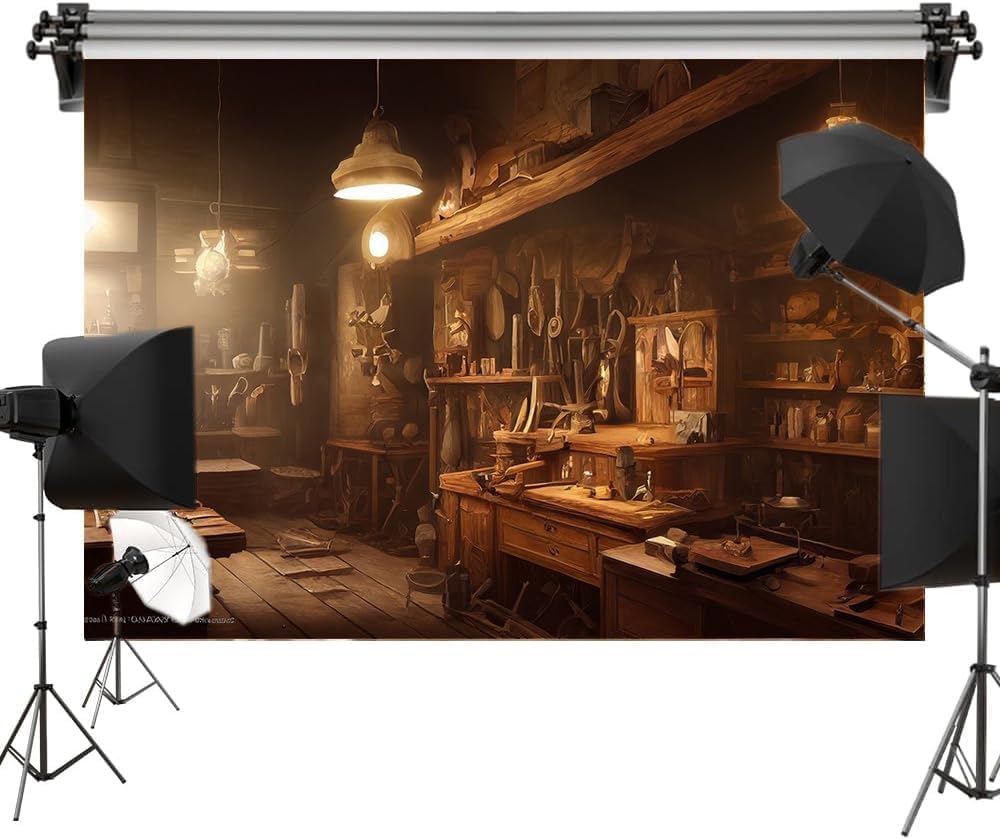 Workshop Tools Background - Steampunk Mechanic Tool Workshop Men Photoshot
