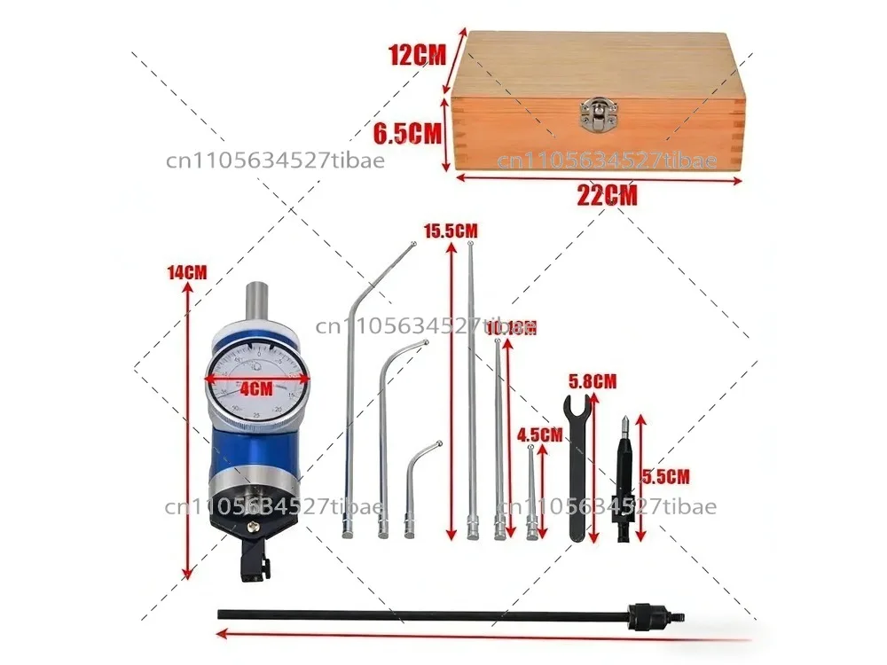 Workshop Tools In Engineering - Blue Industrial-Grade Centering Lever Gauge Precision