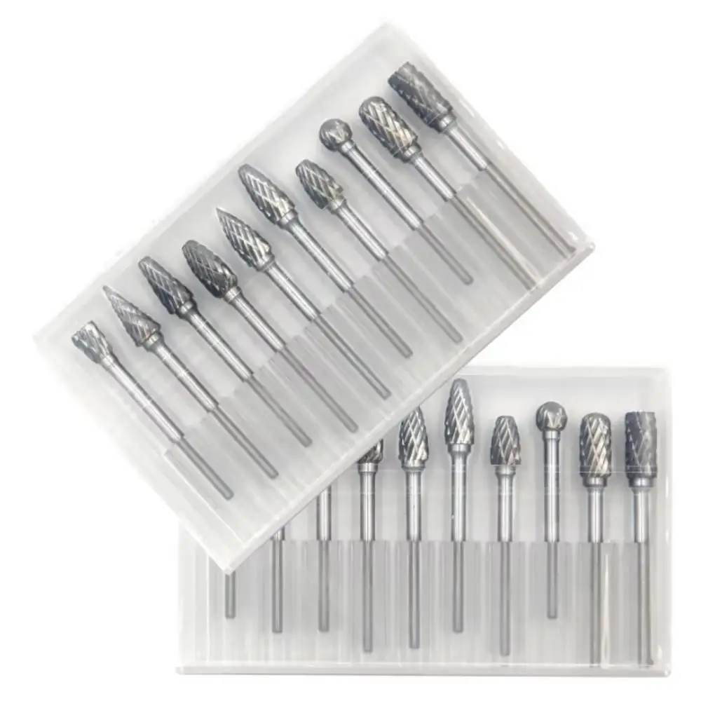 Workshop Tools Diy - 10PCS Carbide Rotary Burr Set 3mm