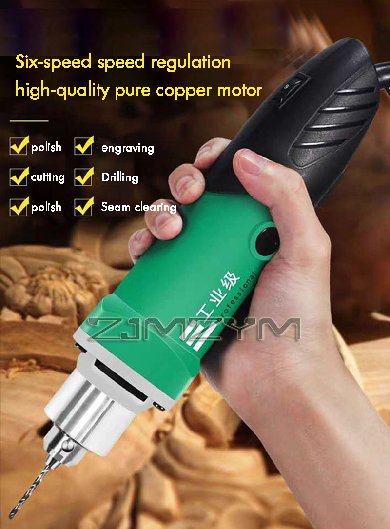 Workshop Tools Diy - 6-Position Variable Speed High-Power Engraver Electric