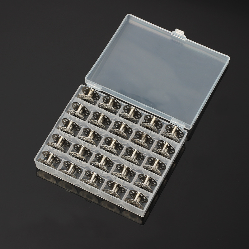 Mechanical Workshop Tools And Equipment - 25Pcs/Set Empty Bobbins Sewing Machine Plastic