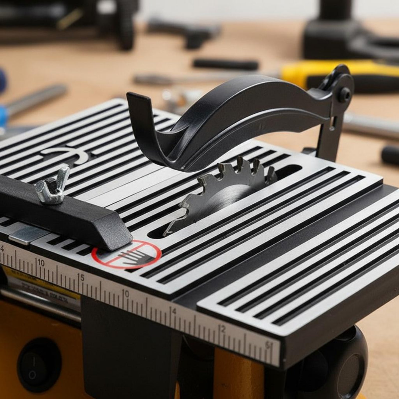 Workshop Tools Diy - Mini Table Saw Portable Miniature Bench