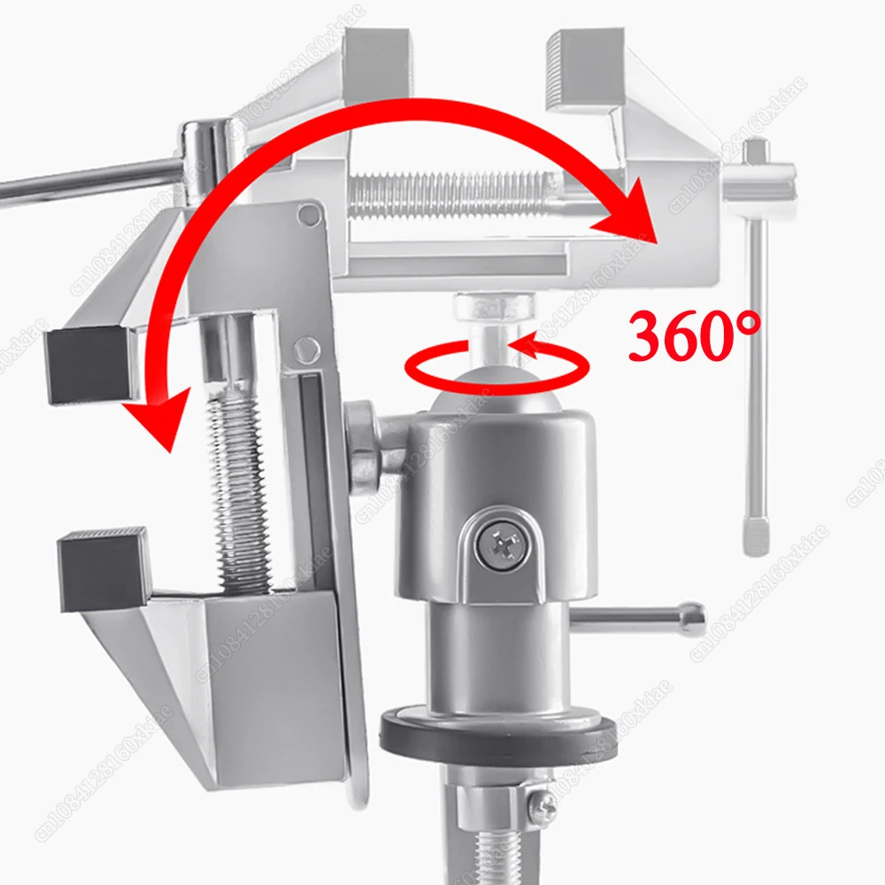 Bench Vise Swivel - 360° Table Swivel Vise Woodworking Grinder