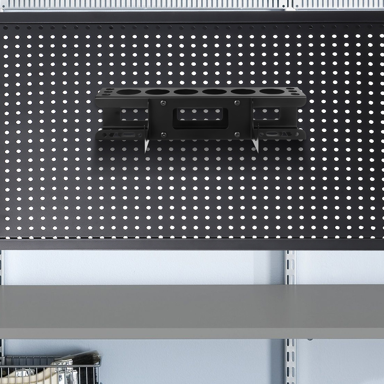 Heavy-Duty Wall-Mounted Caulki - Workshop Tools Organizer 评论和价格