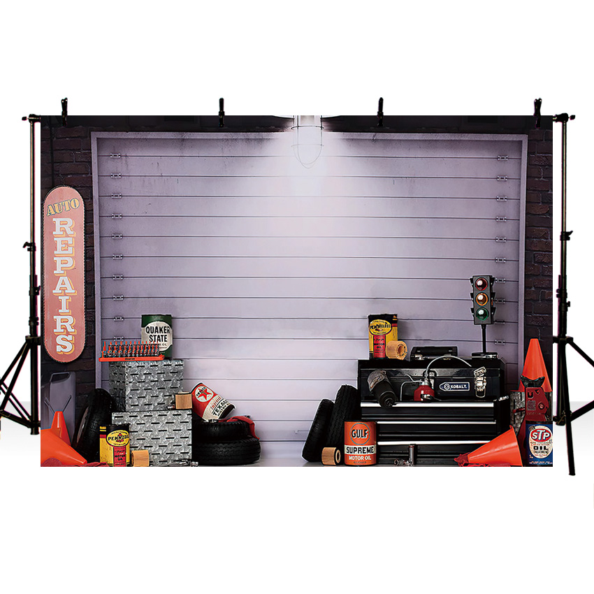 Mehofond Auto Repairs Garage P - Workshop Tools Background 评论和价格