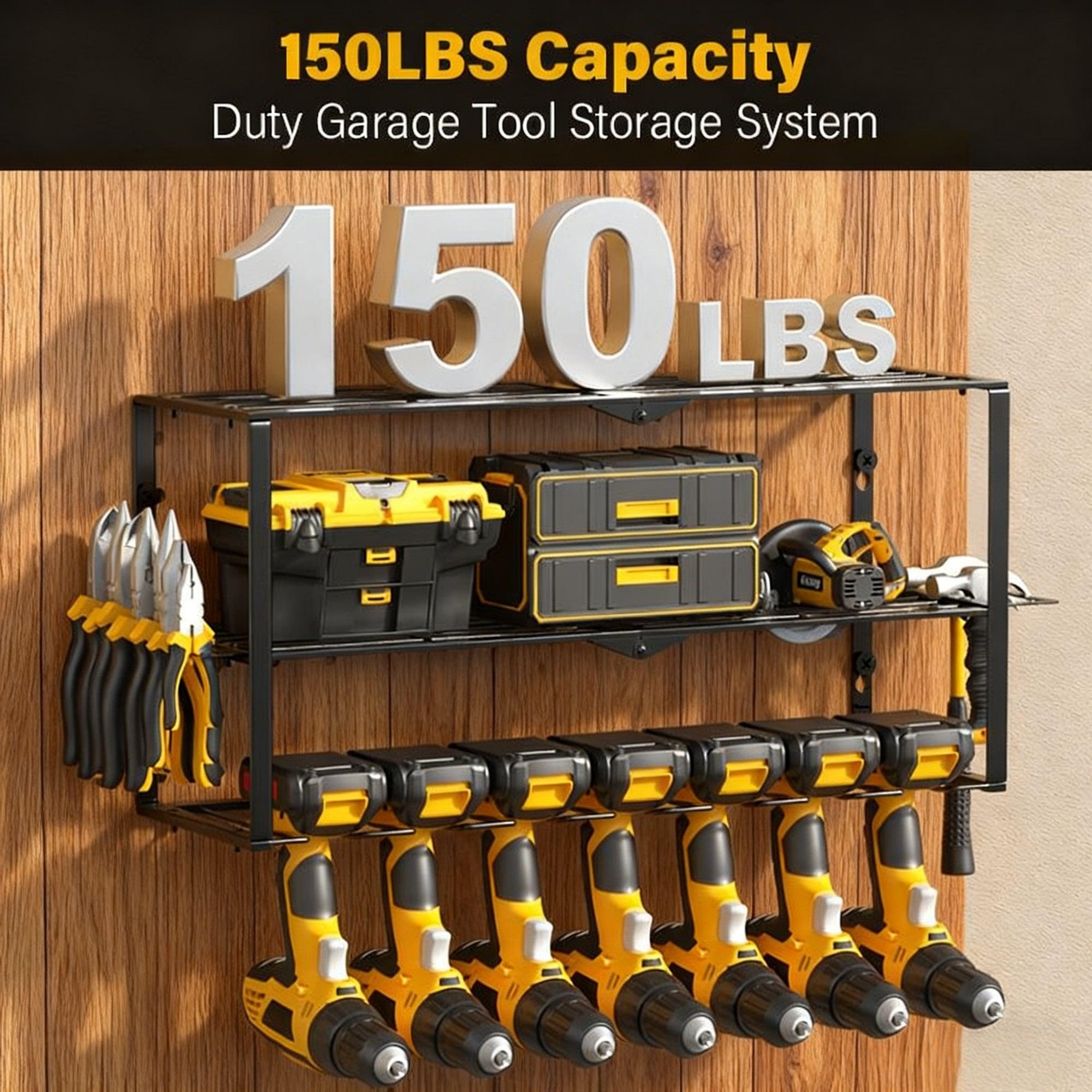 Heavy Duty Wall Mounted Power  - Workshop Tools Organizer 评论和价格