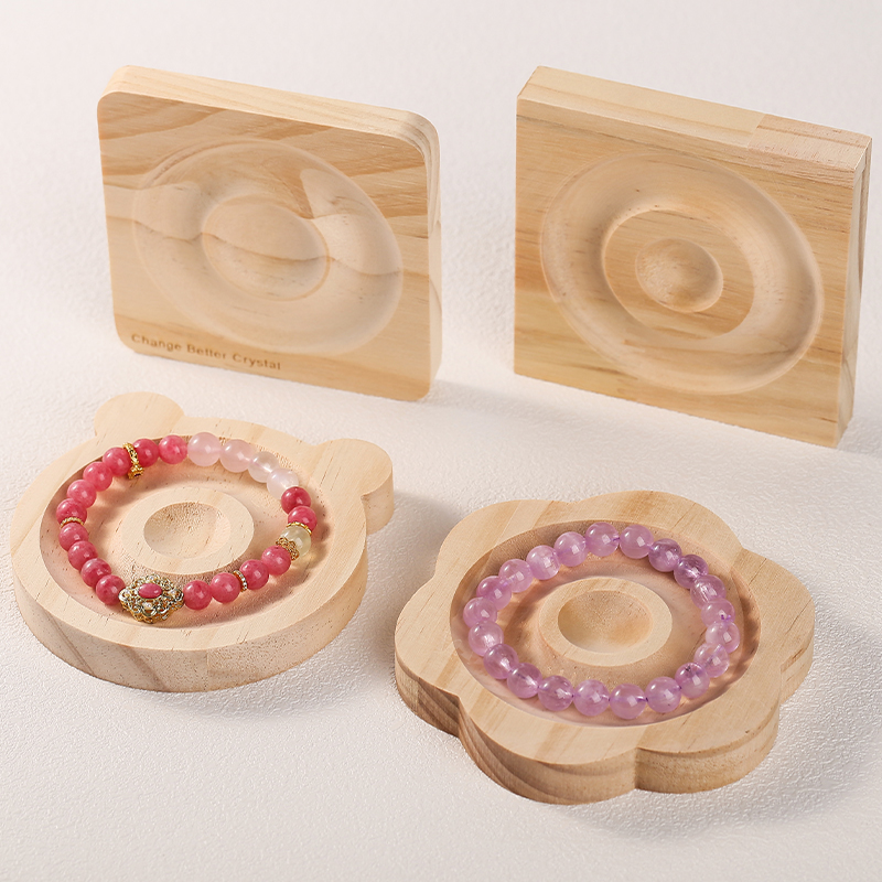 1Pc DIY Natural Wooden Beading - Workshop Tools Diy 评论和价格