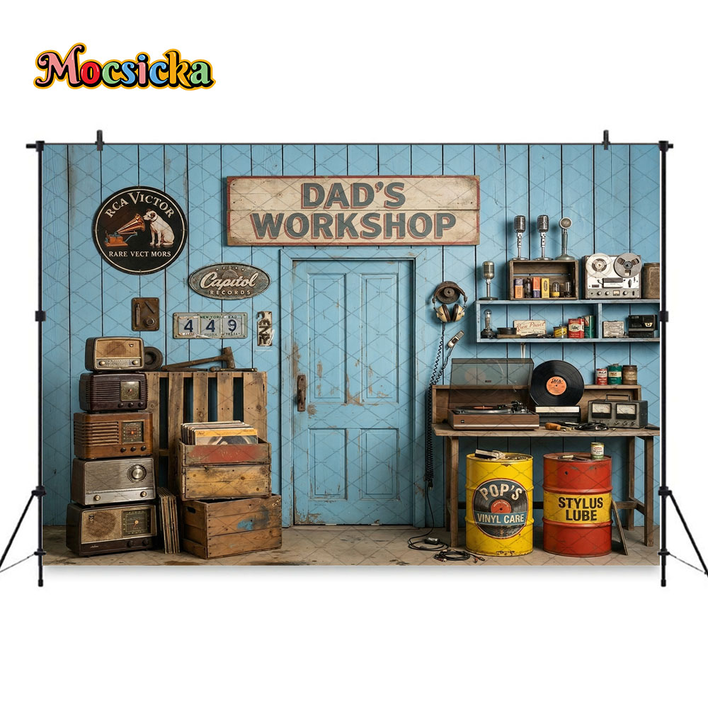 Mocsicka Dad's Workshop Photog - Workshop Tools Background 评论和价格