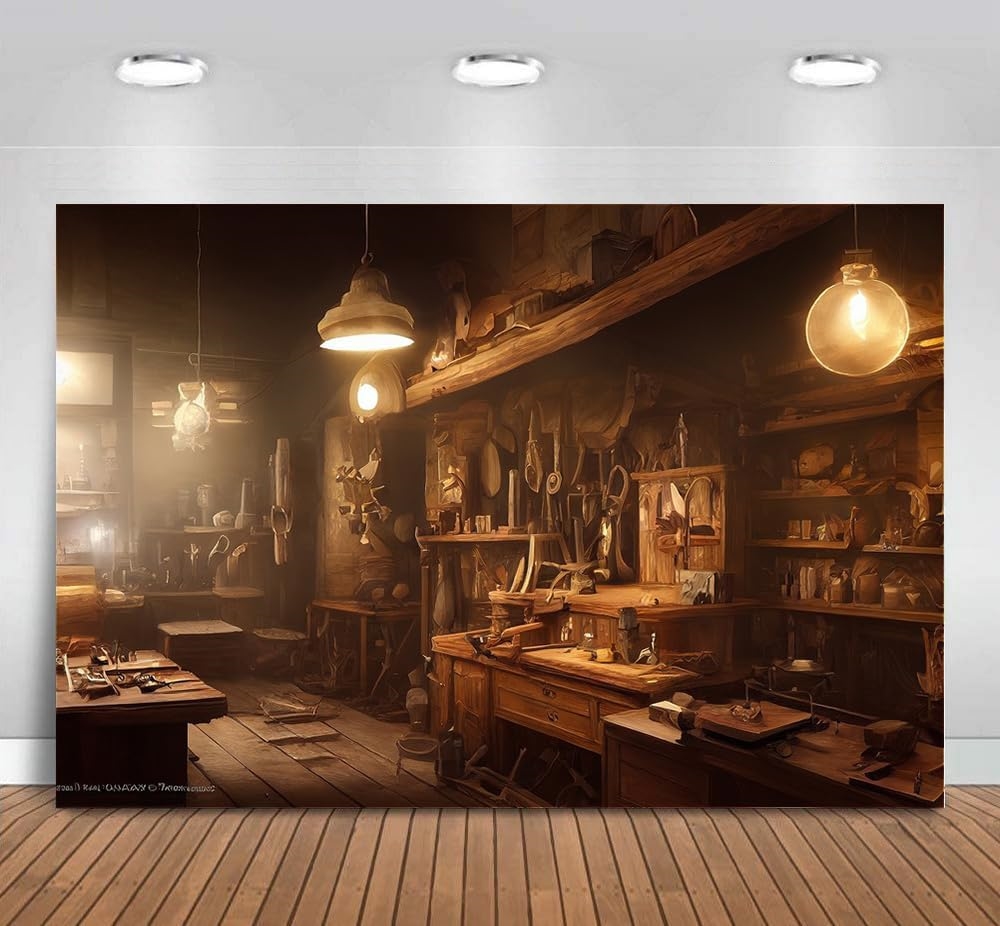 Steampunk Mechanic Tool Worksh - Workshop Tools Background 评论和价格