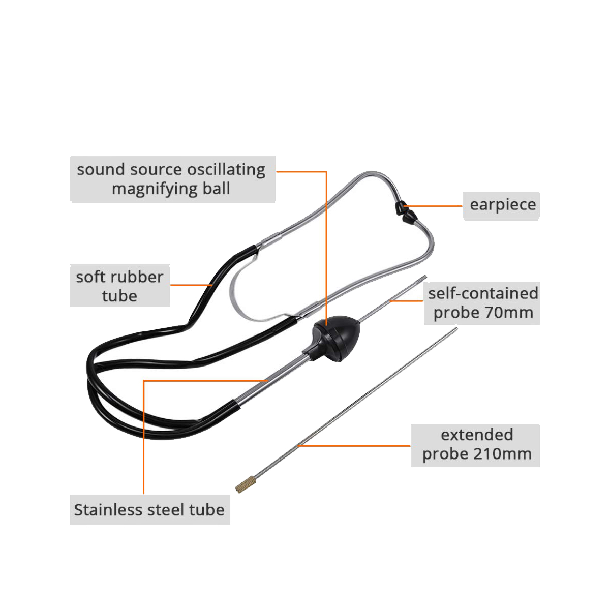 Automotive Stethoscope Mechani - Mechanical Workshop Tools And Equipment 评论和价格