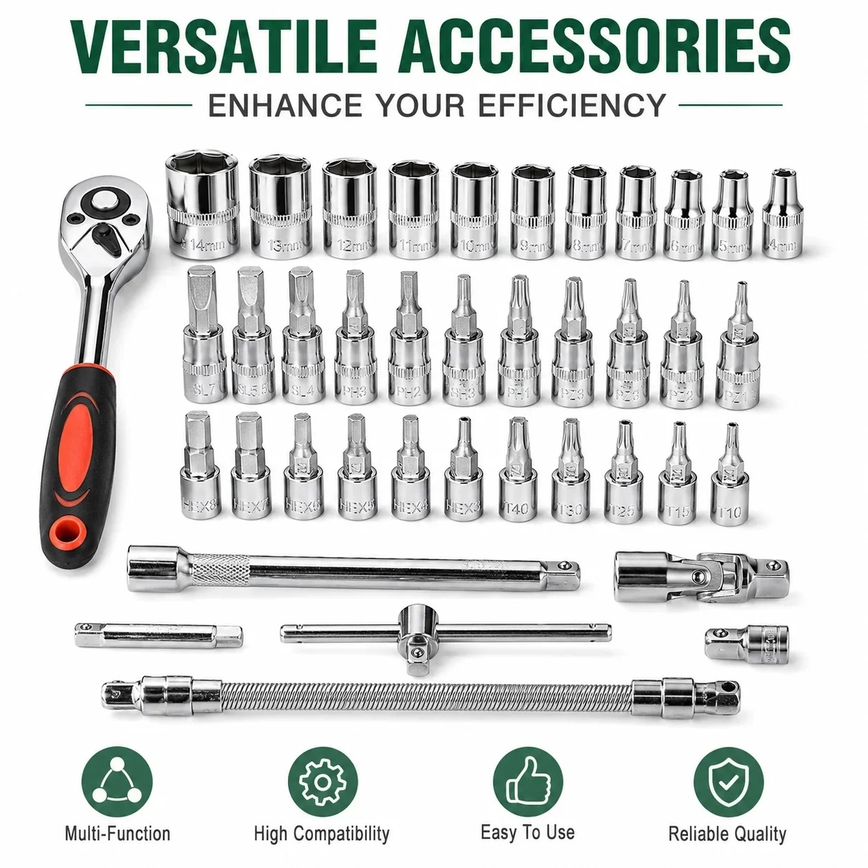 46Pc Auto Maintenance Vehicle- - Workshop Tools Sale 评论和价格