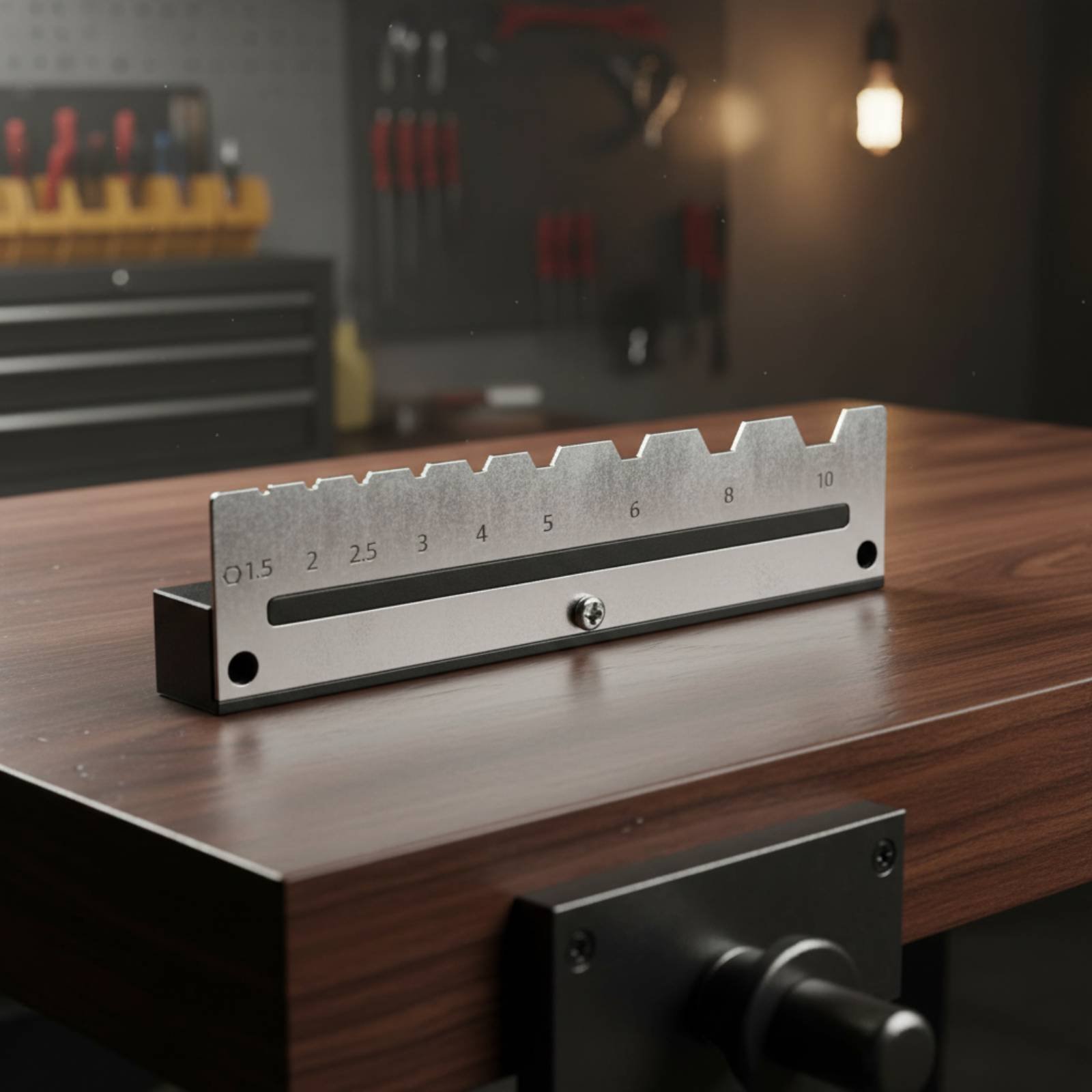 Wall Mounted Hex Key Holder Me - Workshop Tools Organizer 评论和价格