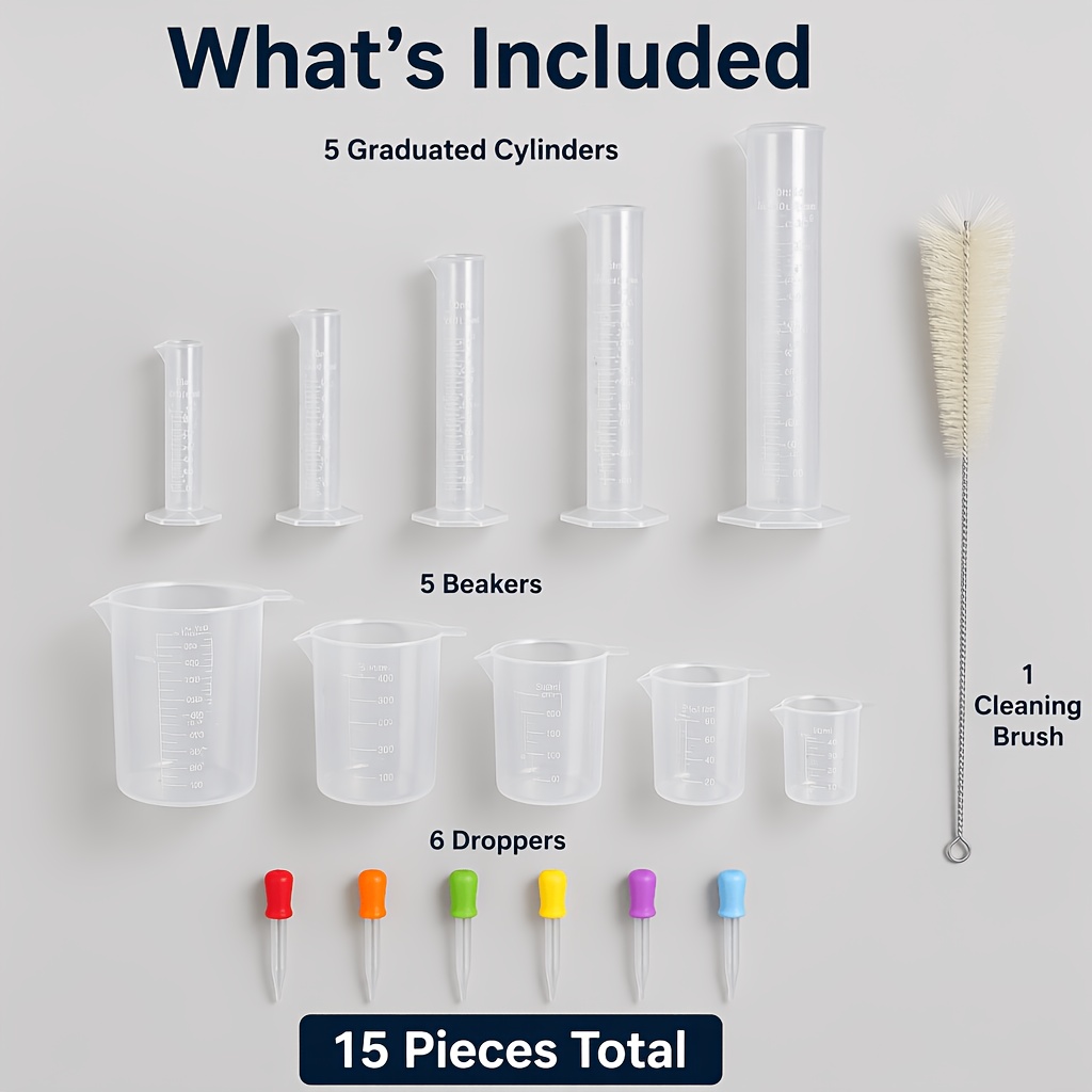 17-Piece Plastic Measuring Cup - Tools Youtube 评论和价格