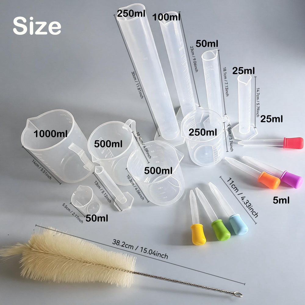 17-Piece Plastic Measuring Cup - Tools Youtube 评论和价格