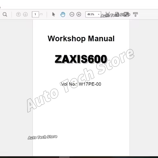 For Hitachi Full Shop Manual S - Tools In Workshop Pdf 评论和价格