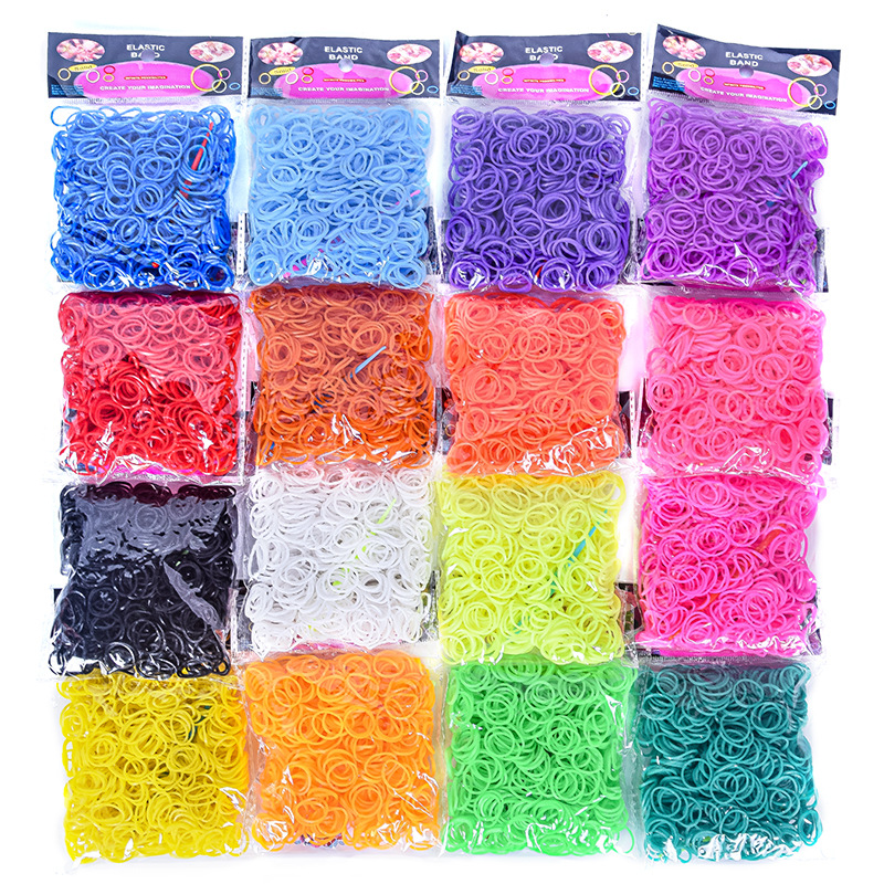 600 pieces Colorful Rubber Ban - Workshop Tools Diy 评论和价格
