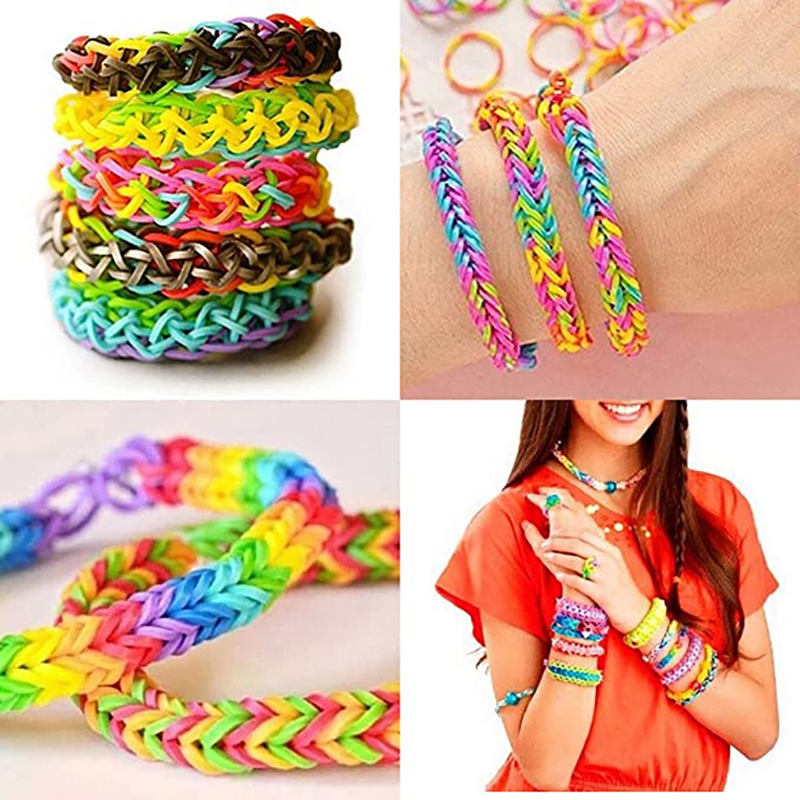 600 pieces Colorful Rubber Ban - Workshop Tools Diy 评论和价格