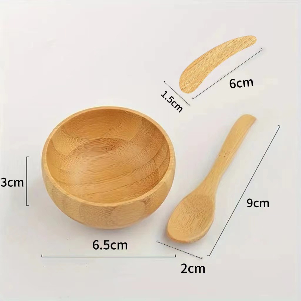 Bamboo Face Mask Mixing Bowl S - Workshop Tools Diy 评论和价格