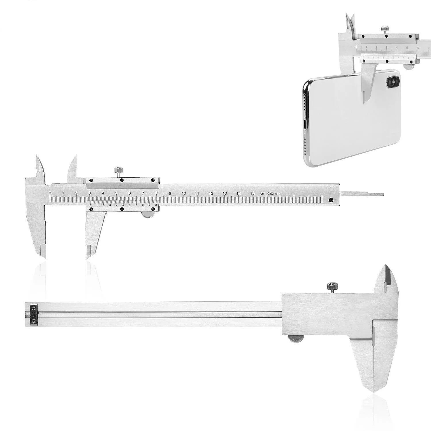 0-150mm Vernier Caliper 0.02mm - Workshop Tools In Engineering 评论和价格