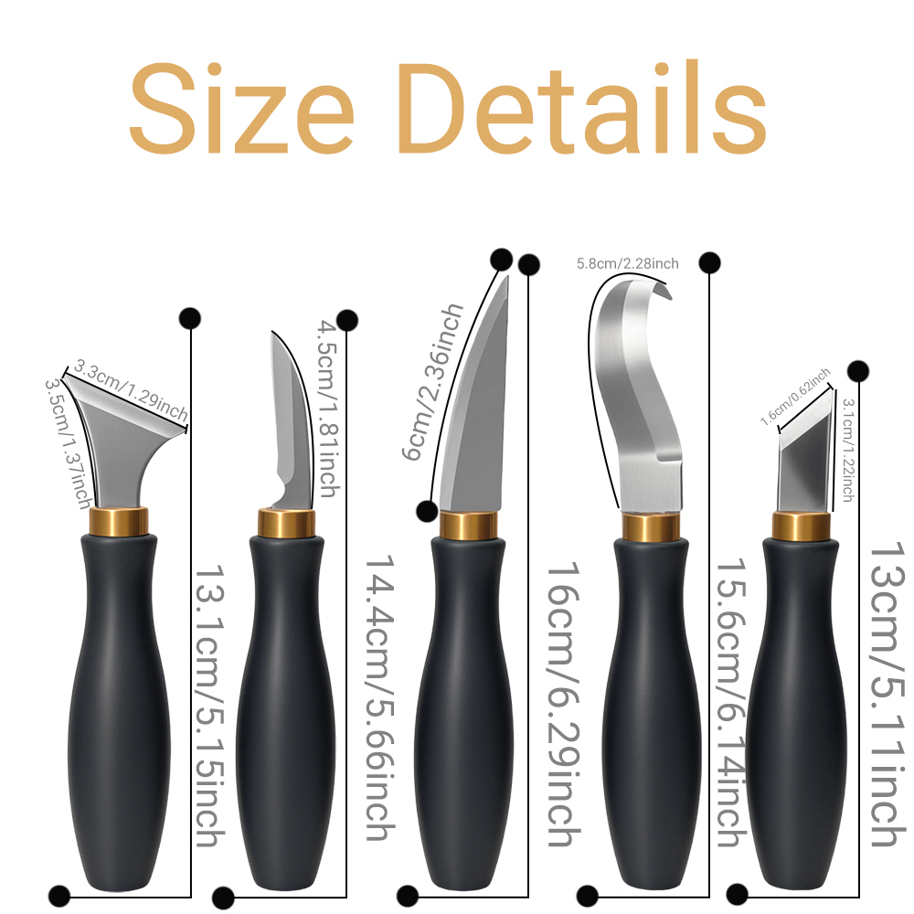 5pcs wood carving tools for be - Workshop Tools Diy 评论和价格