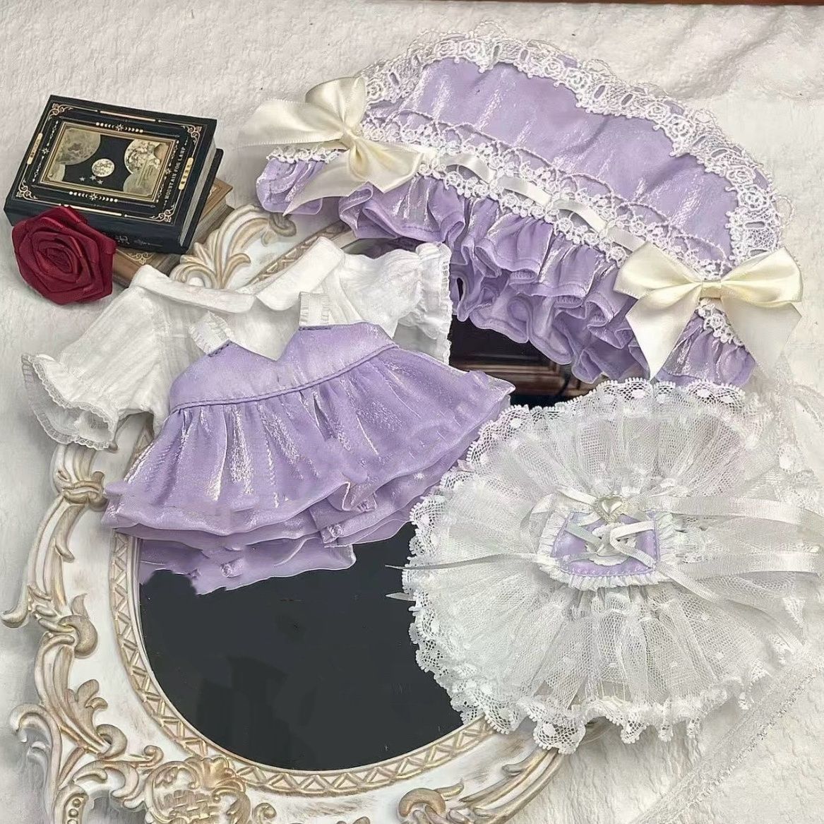 20cm cotton doll dress, ballet - Workshop With Tools 评论和价格