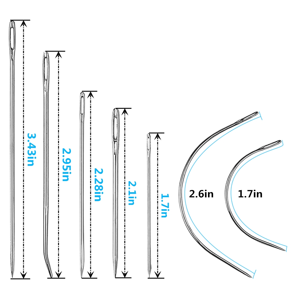 7 PCS/Pack Leather Sewing Need - Mechanical Workshop Tools And Equipment 评论和价格