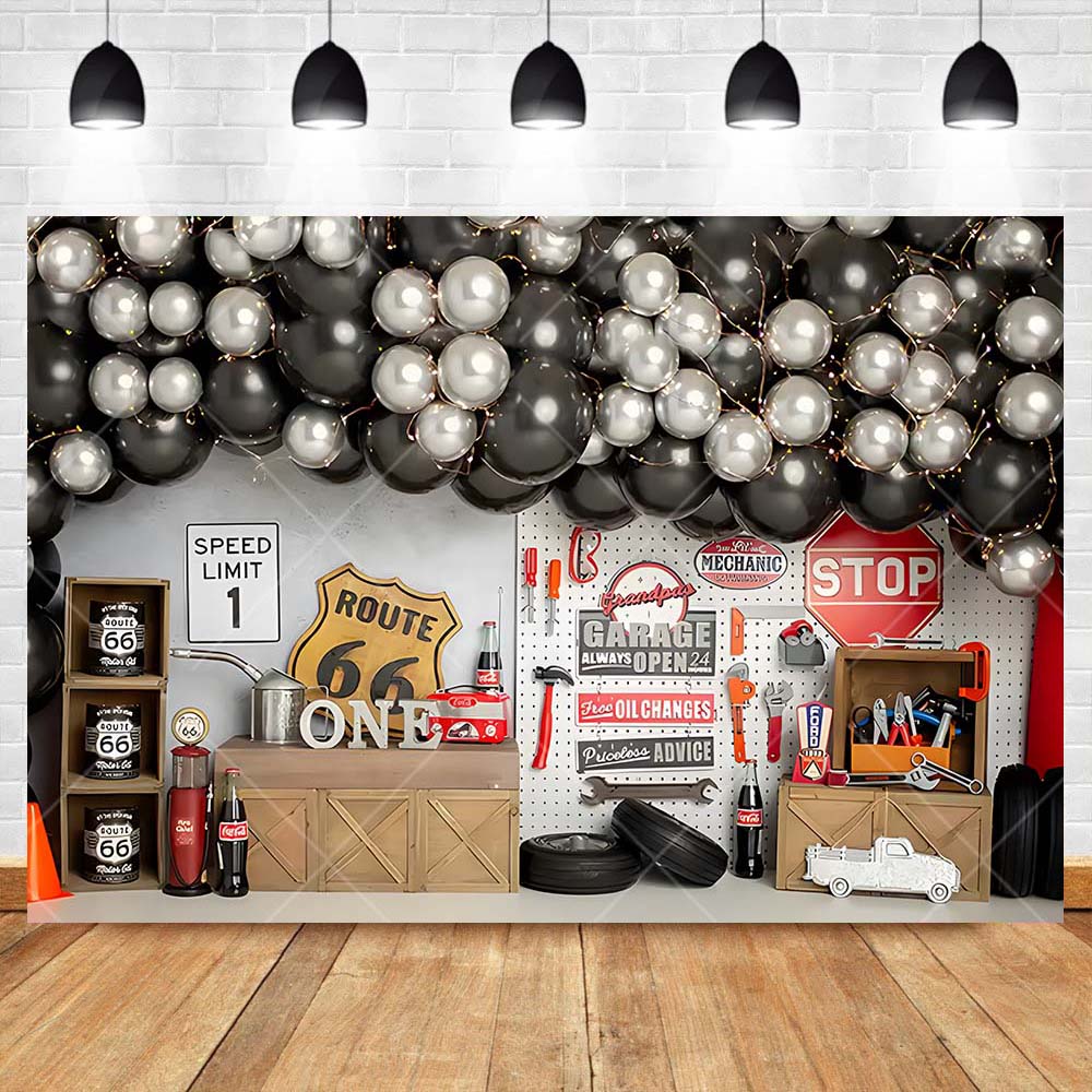 Retro Motorcycle Car Repairs G - Workshop Tools Background 评论和价格