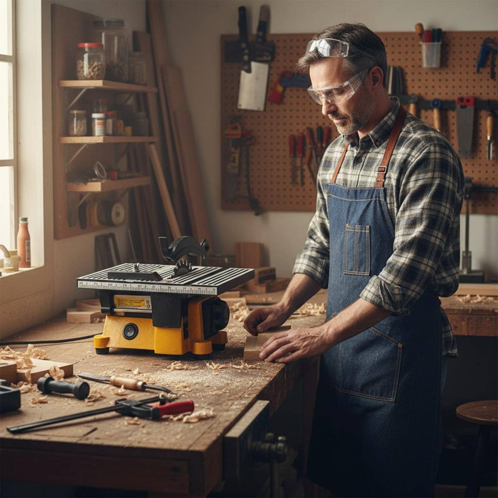 Mini Table Saw Portable Miniat - Workshop Tools Diy 评论和价格