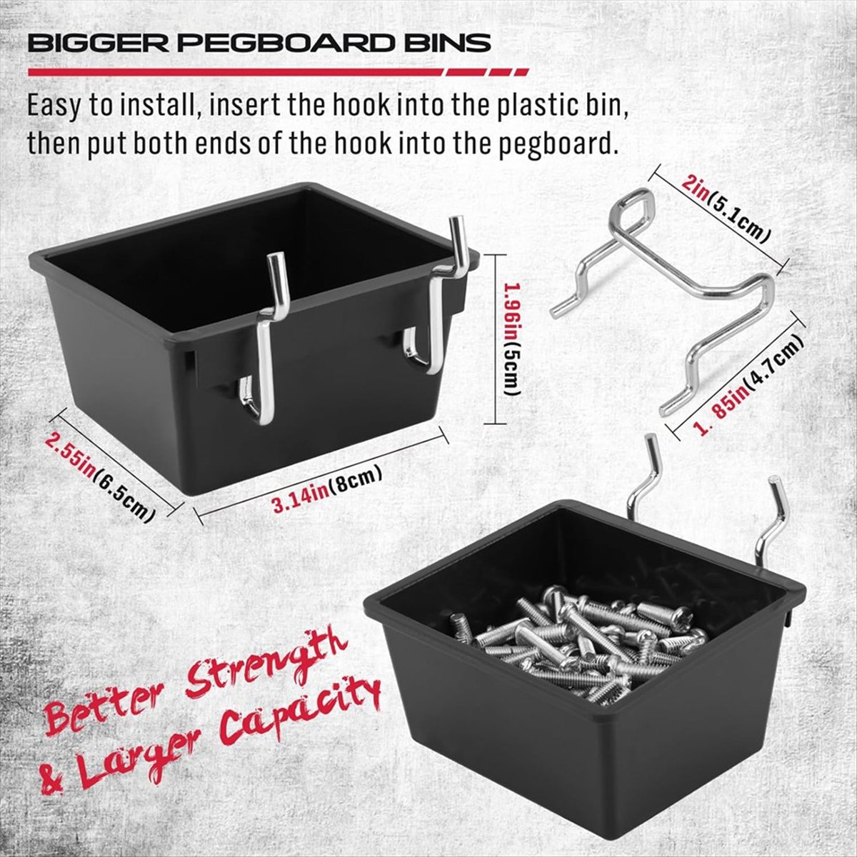 SALE AA63 121Pcs Pegboard Hook - Workshop Tools Sale 评论和价格